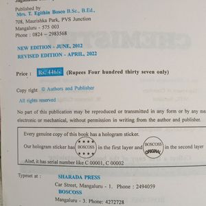 NCERT Chemistry Textbook