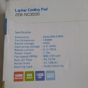 Laptop Cooling Pad For Gaurav