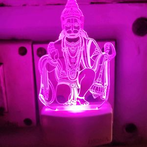 Multicolor Hanuman Ji Lamp