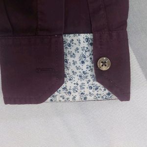 Cobb Brown Purple Shirt