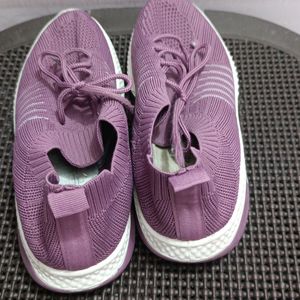 Purple Casual Shoes