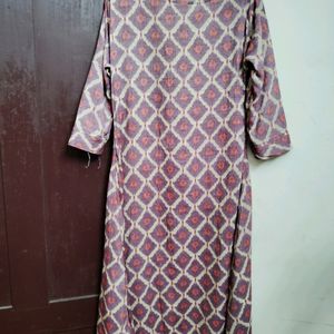 Broad Neck Trendy A-line Kurta