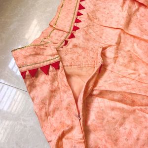 Aaheli Darshikha Peach Lehenga Coverup XXL