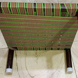 (DESI IRON + 1 Wooden) Stool (Peddi)