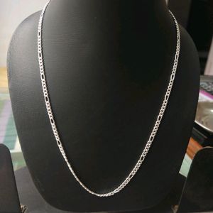 Pure Silver Beautiful Figaro 🥨 Chain