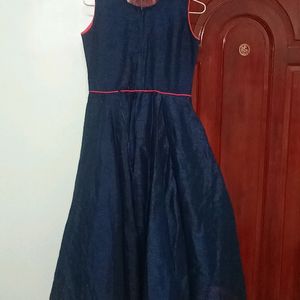 Full Circle Dark Blue Gown