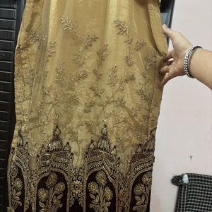 kurta and pant suit with dupatta