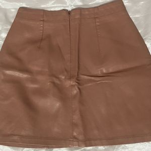 Price Drop  Zara Leather  Skirt , Never Worn 🤭💕