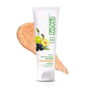 Organic Harvest 6-in-1 Brightening Face Wash