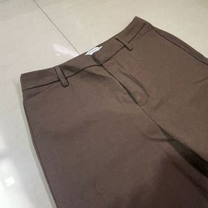 TAILORED BROWN PANTS