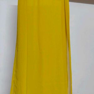 Yellow Sharara Dress