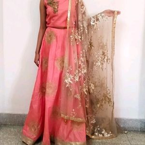 Pink Lehenga Choli