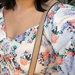 Floral Crop Top