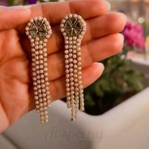 Hand Made-Artifical Earring