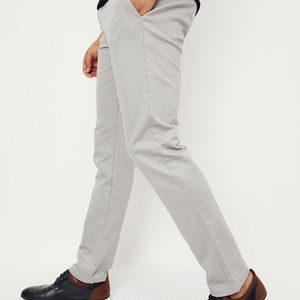 Men Grey Chinos(Pants)- Brand: Max