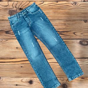 V-34 Size-28 Straight Men Denim Jeans