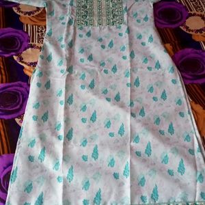 Women Kurti Pyjama Set