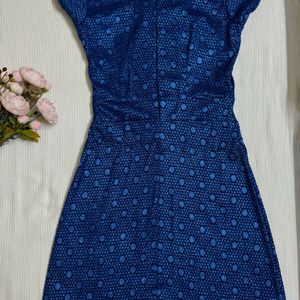 Blue Shimmery Dress