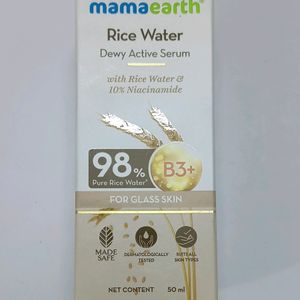 Mamaearth Rice Serum+ Toner+ Face cream