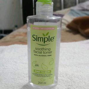 Simple soothing Face Toner 100% Alcohol Free