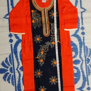 Women kurti Bust Size 34 Inch +Leggies