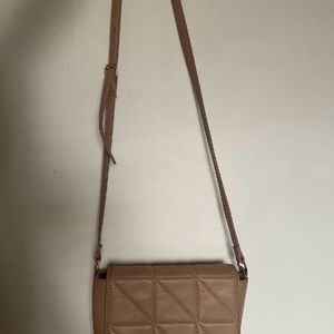 Beige Sling Bag