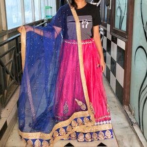 Lengha Choli With Dupatta