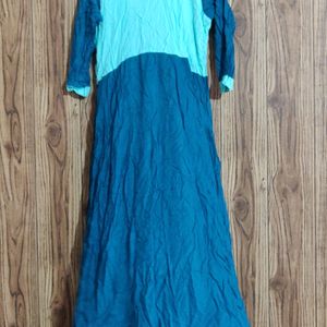 Sea Green Plain Kurta