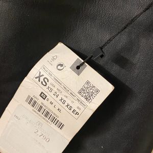 Zara Leather Trousers