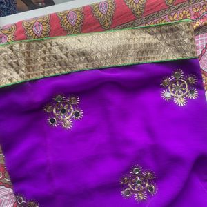 Saree Pure Georgette NEW