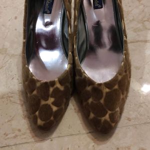 Sketch Leopard Print Kitten Heels