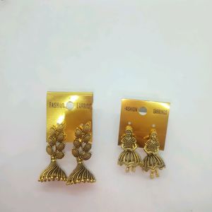 30 Rs Off Brand New Earrings Combo