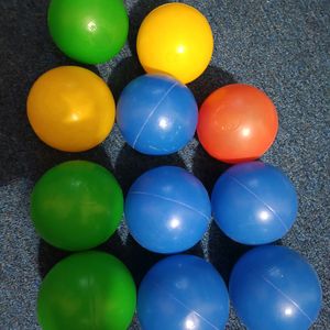 11colourfull Balls And 4 Cricket Ball