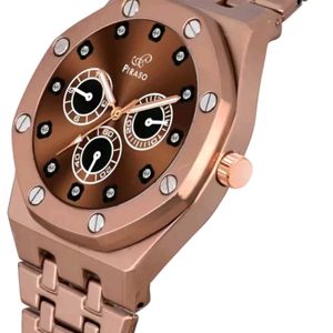 PIRASCO NK- LOT 2026 brown watch as luxurious watc