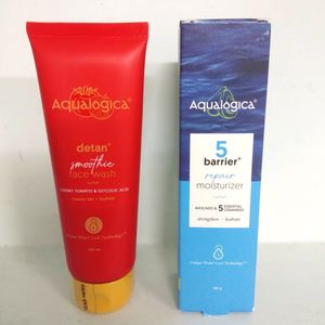 Aqualogica Face Wash And Moisturizer