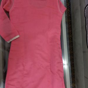 Dark Pink With Blue Dupataa Kurta