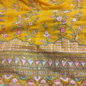 Heavy Lehenga With Canvas