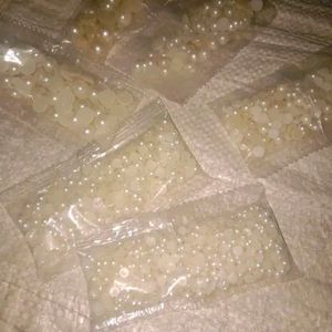 Half Cut Pearls for Jewellery Making Craft