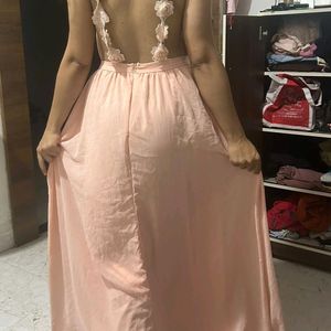 Rose Belt Gown