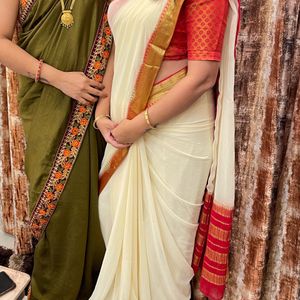 Pure Georgette Saree