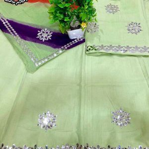 🌟LIMITED STOCK BOOK FAST🌟 COTTON RAJPUTI SUIT