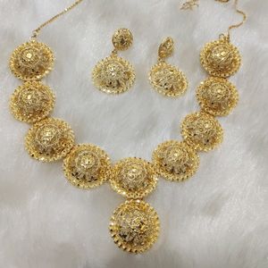 Real Gold Look Alike Necklace Set