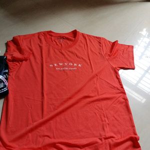 Orange Tshirt New