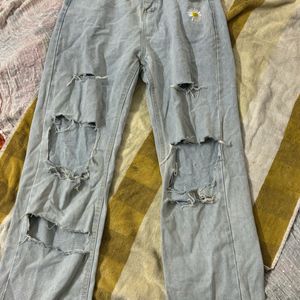 Urbanic Custom Distressed Blue Jeans