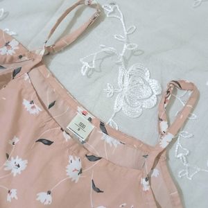 SSS Nude Floral Dress