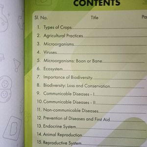 Science Book Concept  Class 8