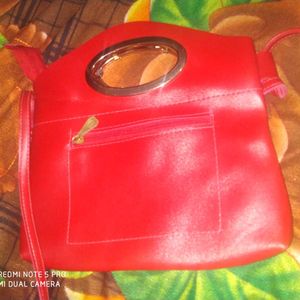 Red Colour Bag