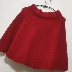 Maroon Winter skirt For 28 Waist