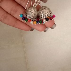 Multicolour Jhumka