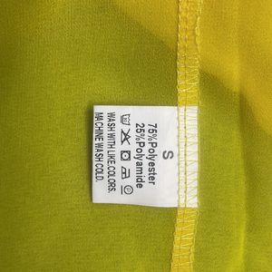 bright yellow shrug